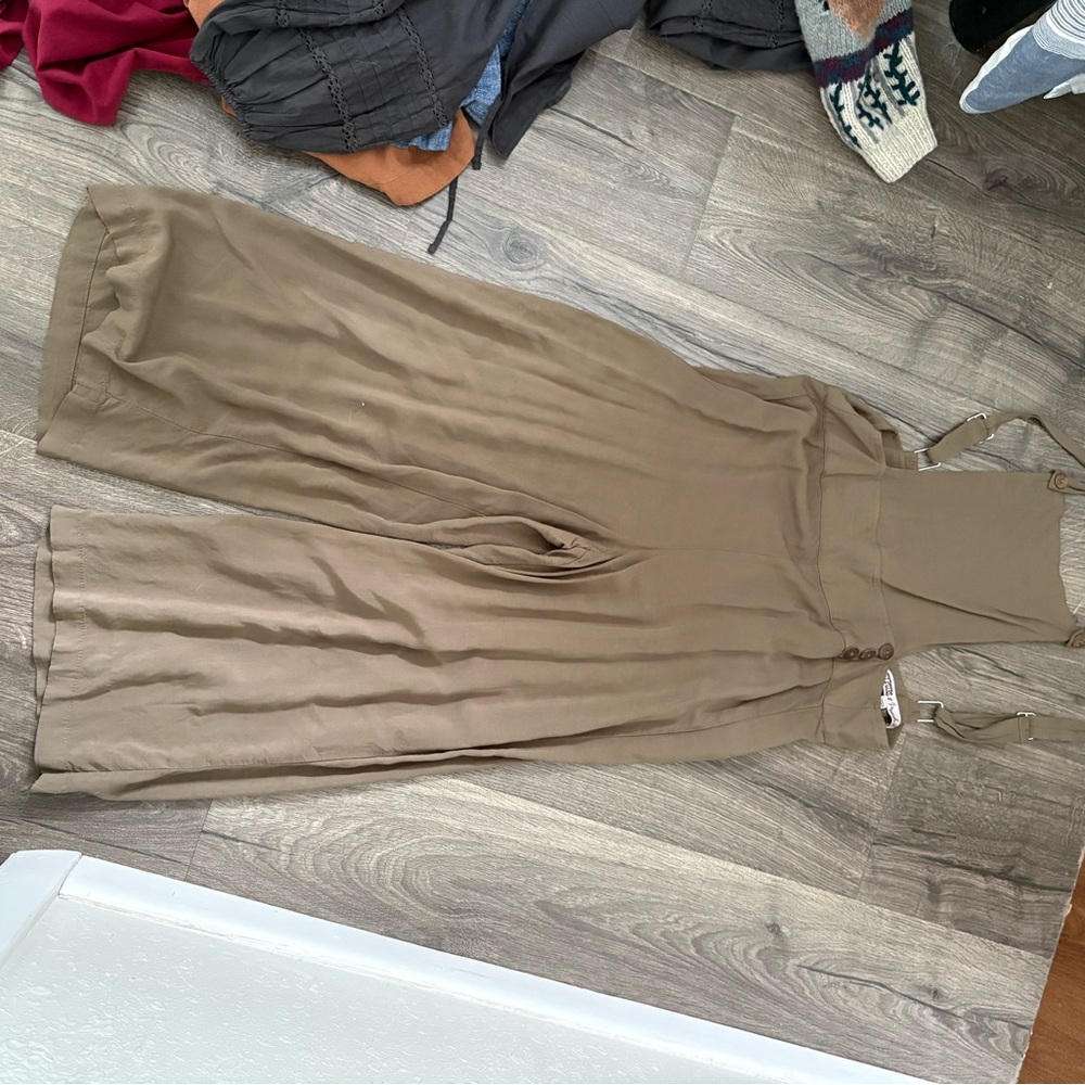 Gypsies & Moondust Brown Jumpsuit